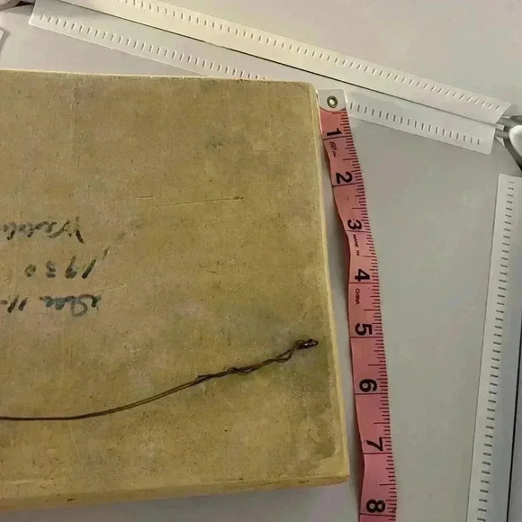 Vtg Osborne Ivorex Hanging Wall Plaque Ann Hathaways Cottage Shottery 3D Rustic - Picture 6 of 6